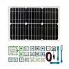 Conjunto solar ALLNET 133574 preto acessório para placa de desenvolvimento
