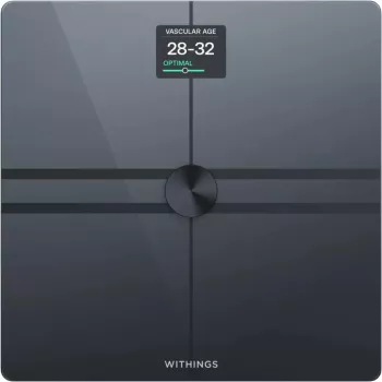 Balança de pessoa eletrónica Withings Body Comp Quadrada Preta
