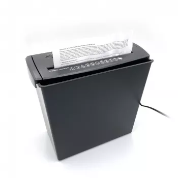 DESTRUIDOR DE DOCUMENTOS - Destruidor de documentos. Corta papel, película, discos CD/DVD, cartões de crédito. (MT215)