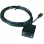 Cabo conversor USB para RS232 série Exsys EX-1301-2 (modelo 15.06.0022)