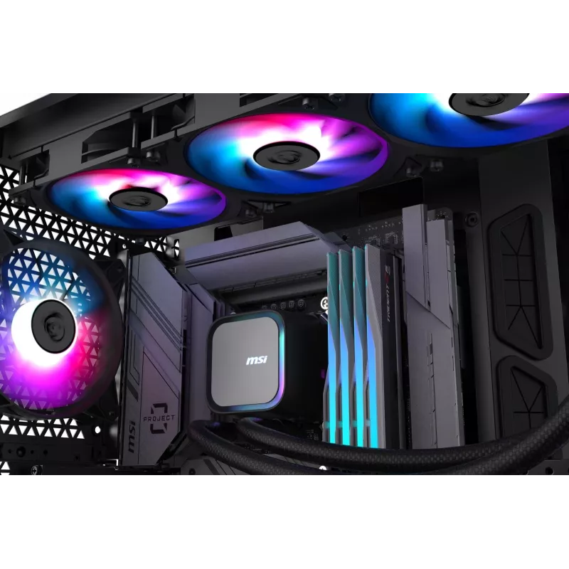 MSI MAG Coreliquid A13 360 Placa-mãe, Processador Refrigeração líquida tudo-em-um 12 cm preto 1 unid.