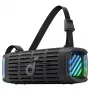 Altifalante Bluetooth robusto para exterior ANKER Soundcore Boom 3i preto IP68 50W BassUp 16h de reprodução espetáculo de luz TWS estéreo