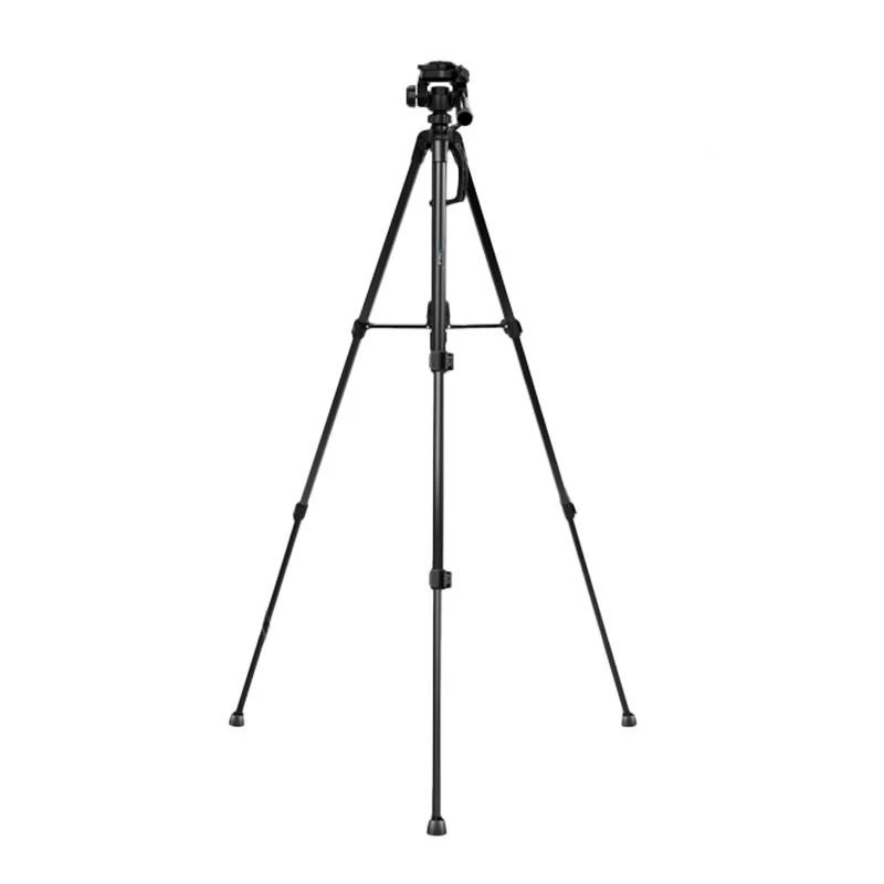 Tripé com cabeça 3D-360° + suporte para telemóvel Puluz PU3096B