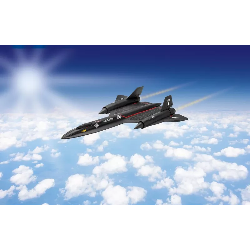 Revell Escala 1/110 Lockheed SR-71 Blackbird Easy Click Kit de montagem