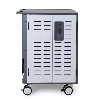 Ergotron Zip40 - Carrinho (apenas carregamento) - para 40 tablets / portáteis - tamanho do ecrã: até 39,6 cm (até 15,6 polegadas)