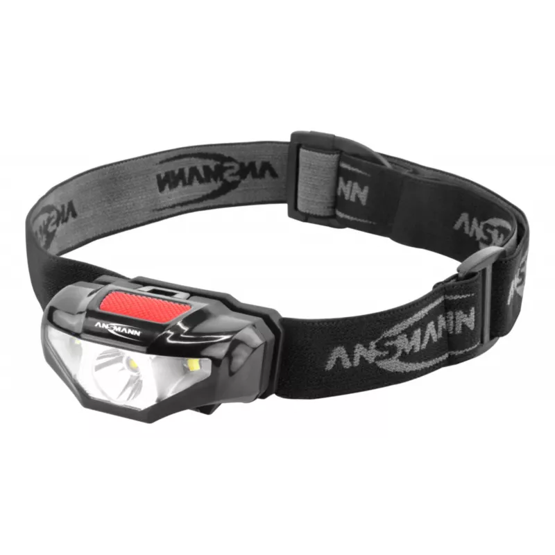 Ansmann HD70B - lanterna de cabeça - preto - acrilonitrilo-butadieno-estireno (ABS) - plástico - IP44 - LED - 1 lanterna