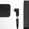 Akyga AK-ND-D05 adaptador DC 6,3 x 3,0 mm para USB-C PD para fontes de alimentação de portáteis, 65 W