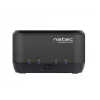 Docking station para discos 2,5/3,5 USB 3.0 Natec Kangaroo Dual, função de clonagem, fonte de alimentação