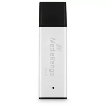 Pen drive MEDIARANGE 128 GB USB 3.0 Alto desempenho Alumínio - Pen drive - 128 GB