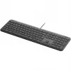 Teclado com fios LOGITECH Signature Slim K620 para empresas - GRAPHITE - US INT'L - USB - N/A - INTNL-973 - USB-C