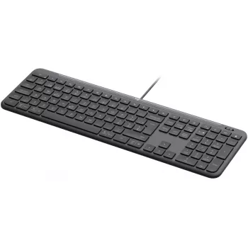 Teclado com fios LOGITECH Signature Slim K620 para empresas - GRAPHITE - US INT'L - USB - N/A - INTNL-973 - USB-C