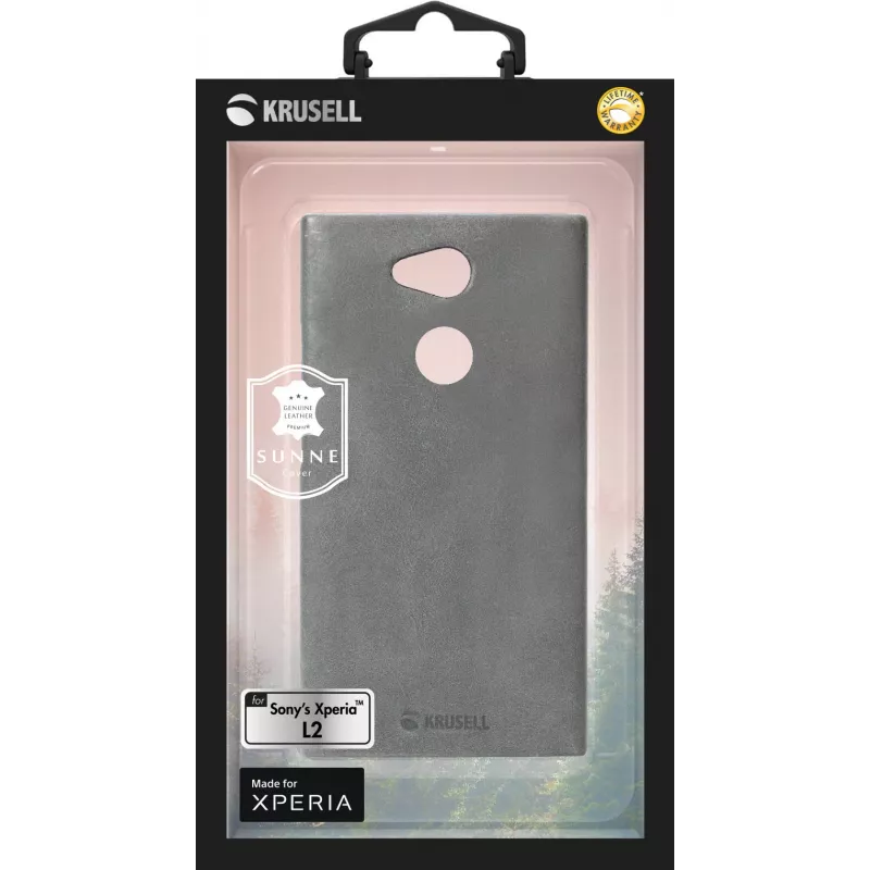 Capa Krusell Sunne Sony XPERIA L2 14 cm (5,5 polegadas) cinzento