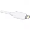 Cabo adaptador USB 2.0, ficha USB-A > ficha Lightning (branco, 2,0 metros)