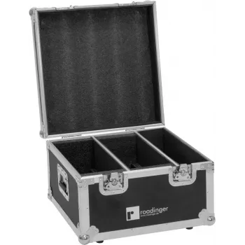 Flightcase Roadinger para 2x LED CLS-18 QCL RGB/WW - mala de proteção