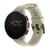 Smartwatch POLAR Pacer, tamanho S/L, luneta preta com pulseira de silicone roxa