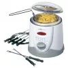 Fritadeira Clatronic FFR 2916 Single 1 L de bancada 900 W cinzenta, branca