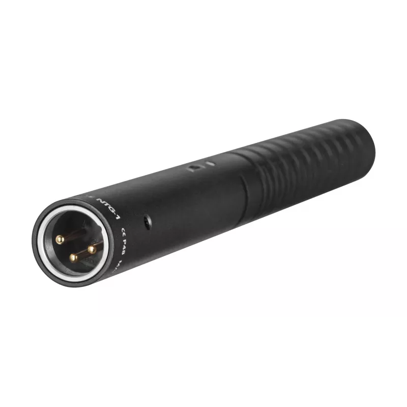 Microfone RØDE NTG1 preto microfone digital para câmara de vídeo