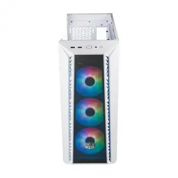 Caixa de PC Cooler Master MasterBox 520 - Midi-Tower - PC - Branco - ATX - EATX - micro ATX - Mini-ITX - SSI CEB - Acrilonitrilo Butadieno Estireno (ABS) - Aço - vidro temperado - Multi