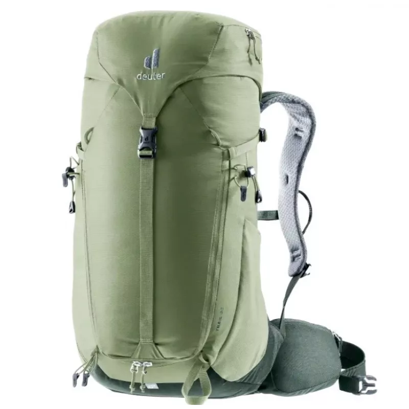 Mochila DEUTER Trail 30 I – mochila de dia para caminhada de 30 L, grove/ivy