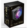 MODECOM Volcano 0C T101 ARGB dissipador de CPU por ar 12 cm preto