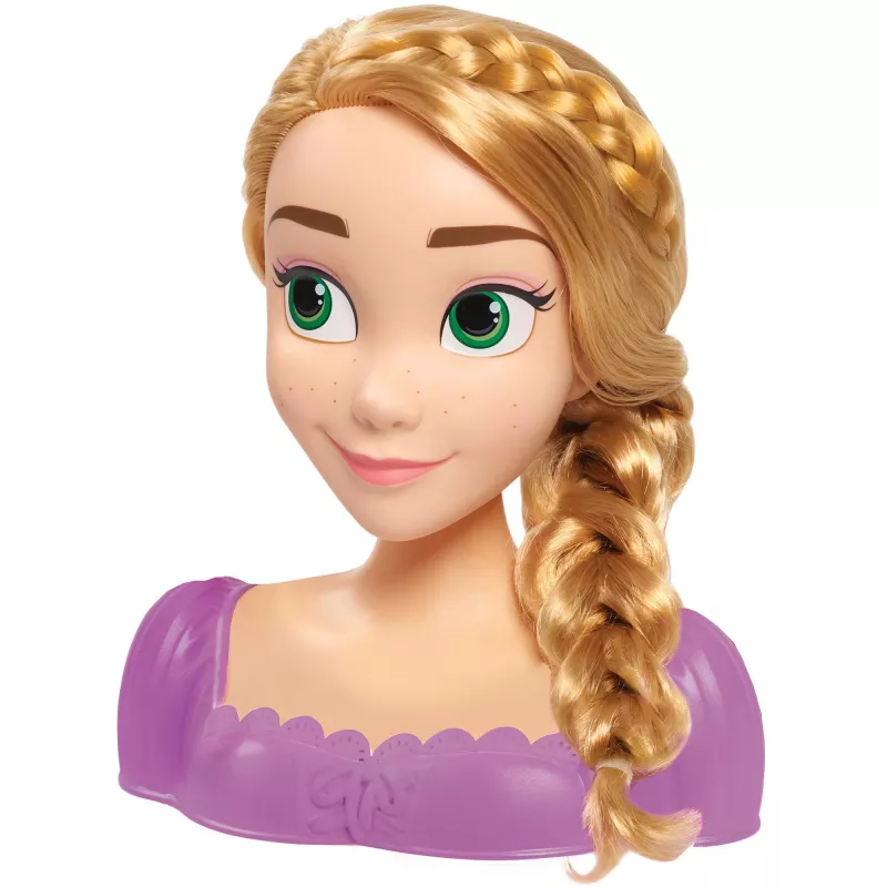 Disney Princess - Rapunzel Cabeça de Estilo, Cabeça de Maquilhagem e Penteado
