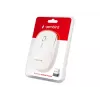Rato sem fios GEMBIRD MUSW-4B-01-W, ambidestro, ótico 1600 DPI, 4 botões, RF Wireless, branco