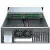 Caixa de servidor Inter-Tech 4U-4408 Rack preto, prateado