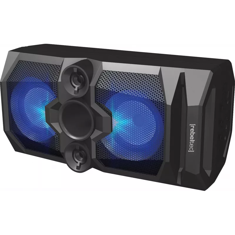 Rebeltec SoundBox 480 altifalante Bluetooth estéreo portátil preto, 50W RMS