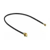 Delock 89647 cabo de antena, MHF para MHF 4, 10 cm, preto