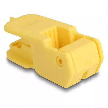 DeLOCK 86033 Alicate de cravar ferramenta de crimpagem amarelo 25 mm largura 60 mm profundidade 23 mm altura