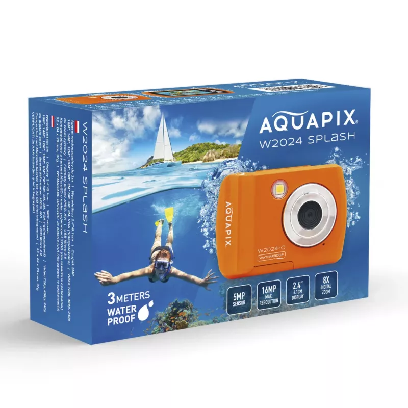 Máquina fotográfica compacta Easypix W2024 Splash 5 MP CMOS 1280 x 720 Pixel