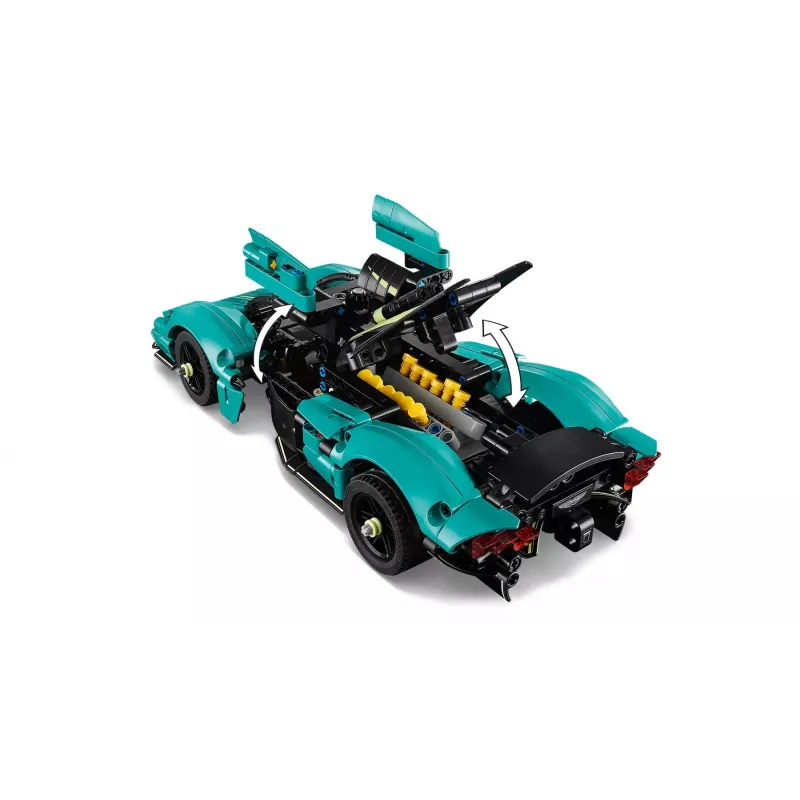 LEGO Technic Conjunto Aston Martin Valkyrie Modelo Escala 1:8, 707 peças, idade recomendada 9+