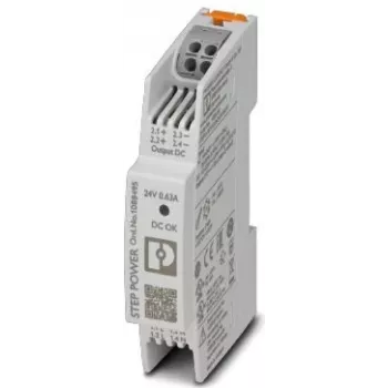 Fonte de alimentação Phoenix Contact STEP3-PS/1AC/24DC/0.63/PT 15 W branco (1088495)
