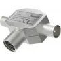 Divisor/combinador de cabo Hama 00205236 prateado