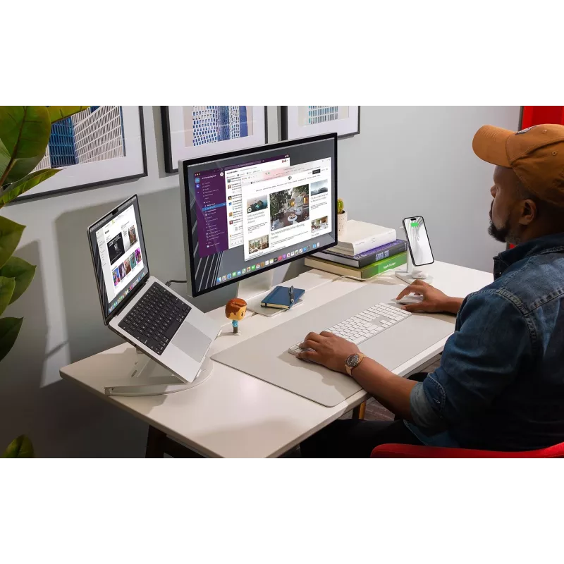 Twelve South DeskPad - tapete de secretária em pele vegana