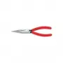 Alicate plano Knipex compr.160mm plano/redondo reto polido revestimento plástico
