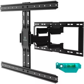 Suporte de chão para TV ONKRON SM6-B para ecrãs de 32 a 90 polegadas, capacidade de carga 50 kg, VESA 200x200–600x400, inclinação -10–5°, rotação 40°