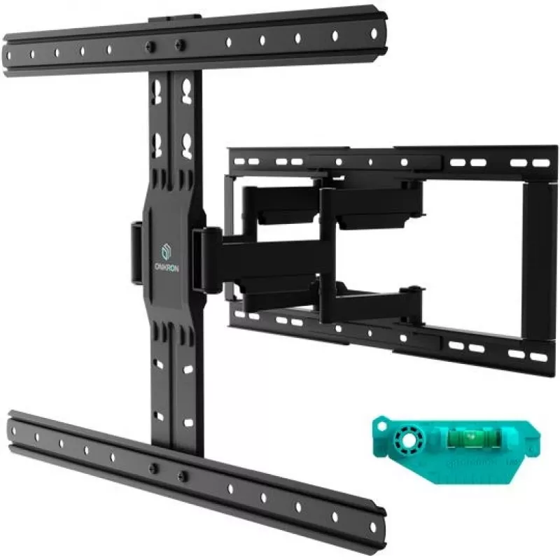 Suporte de chão para TV ONKRON SM6-B para ecrãs de 32 a 90 polegadas, capacidade de carga 50 kg, VESA 200x200–600x400, inclinação -10–5°, rotação 40°