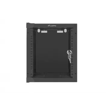 Rack de parede LANBERG WF10-2306-10B — 6U, 280×310×336 mm, profundidade 238 mm, preto, capacidade 20 kg