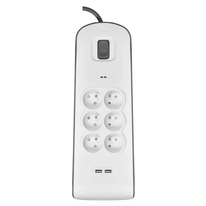 Proteção contra sobretensões Belkin BSV604ca2m branco 6 tomadas AC 2 m