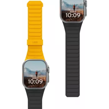 UAG Pathfinder Bracelete para Apple Watch 49/46/45/44 mm amarelo preto