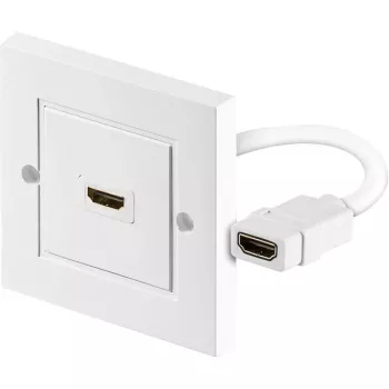 Wentronic Goobay Caixa de parede HDMI™ - 1 x conector fêmea HDMI™ A > 1 x conector fêmea HDMI™ A (51722)