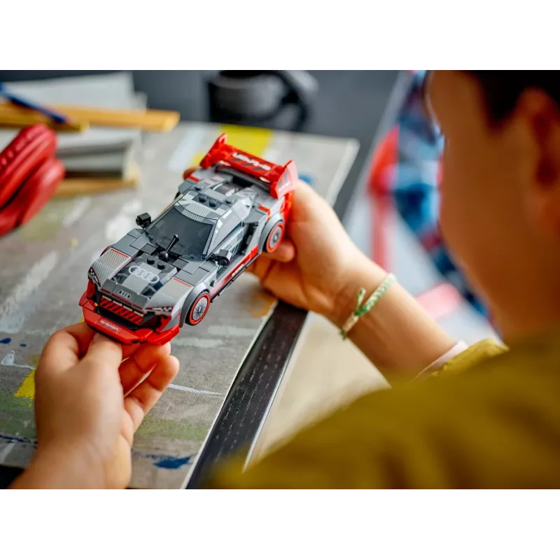 Lego Speed Champions 76921 Audi S1 E-Tron Quattro conjunto de construção de carro de corrida