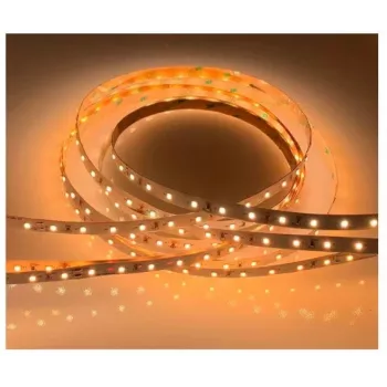 Fita LED VISIONAL AMT-2835WW120-12V — 12 V, LEDs 2835 branco quente