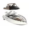 Amewi 26101 modelo RC radiocomandado barco motor elétrico (26101)