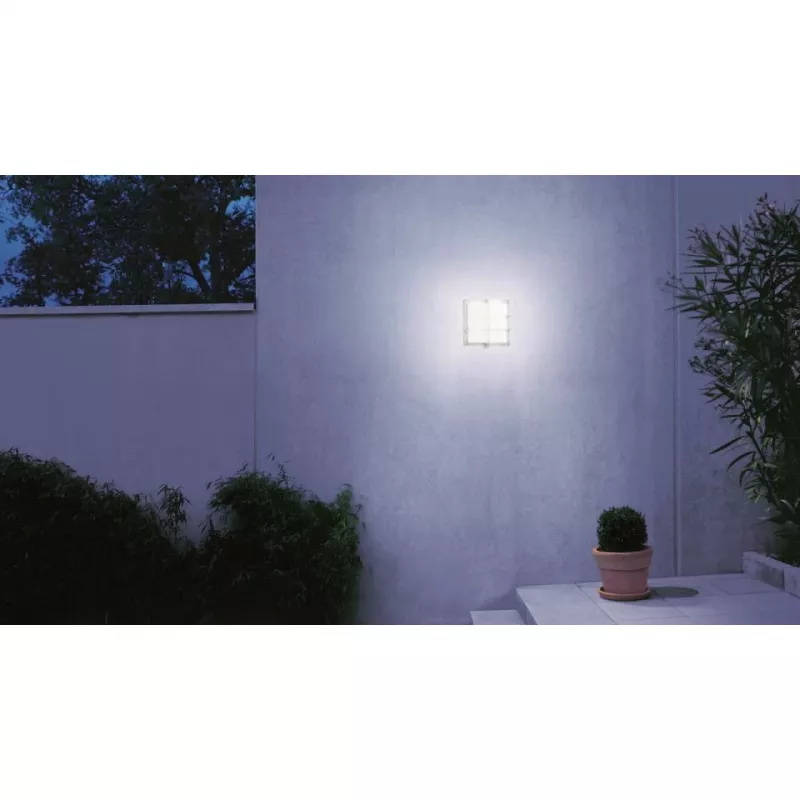 Aplique de parede exterior Steinel L 691 S PMMA, LED 8,5 W, sensor PIR, 360°/7 m, antracite, alumínio/plástico