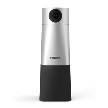 Câmara de videoconferência Philips PSE0550 preto, prateado 3840 x 2160 píxeis 30 fps CMOS 25,4 / 2,8 mm (1 / 2,8 polegadas)