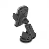 Suporte ativo para automóvel DELOCK 66939 para telemóveis — suporte com ventosa, preto/cinzento, compatível com carregamento sem fios