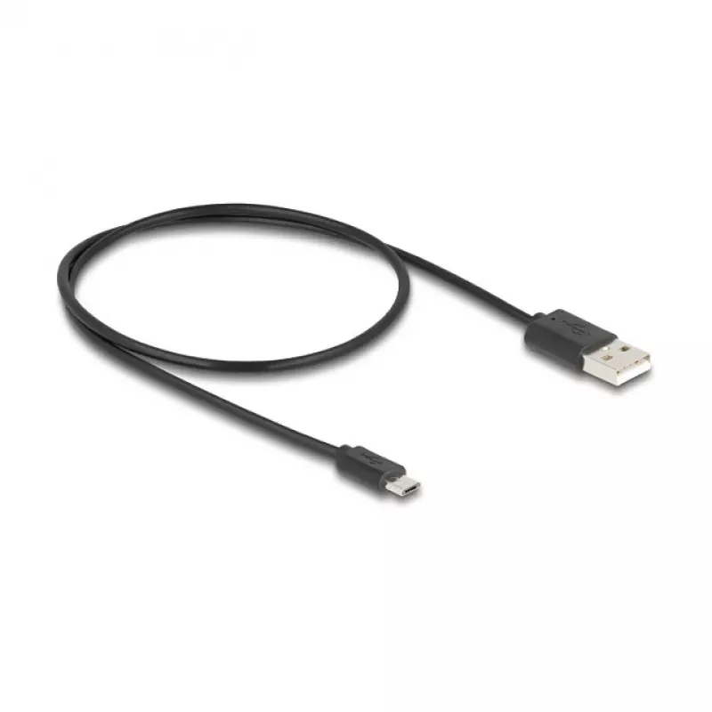 Comutador HDMI DeLOCK 2 x HDMI entrada para 1 x HDMI saída 8K 60 Hz cabo integrado 50 cm