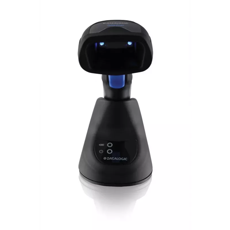 Kit de leitor de códigos de barras Datalogic QuickScan QM2500-BK-433K1, 2D, USB/RS-232, 433 MHz